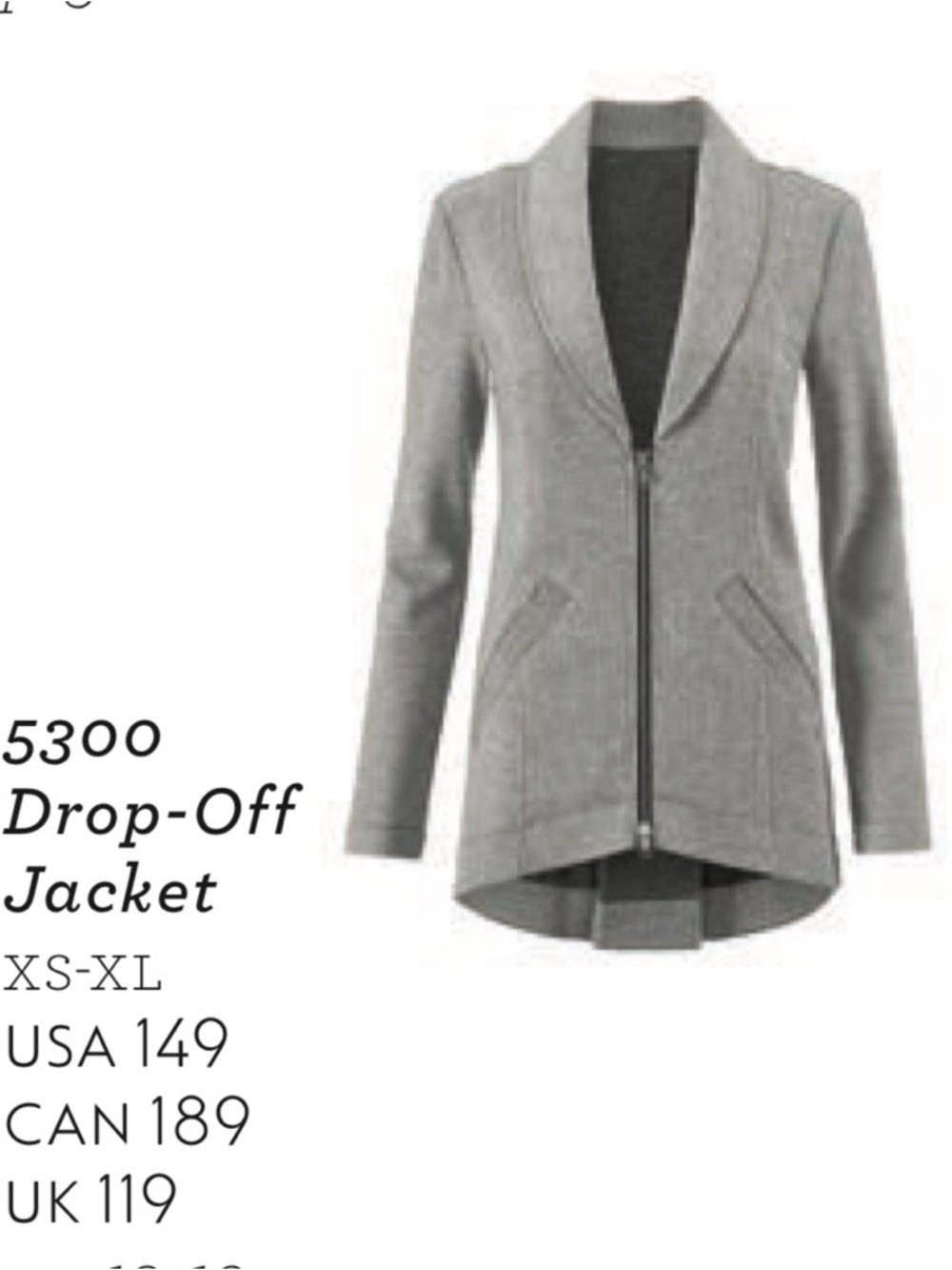 CAbi Drop-Off Jacket Style 5300
